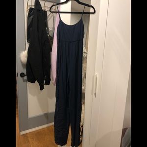 BCBGeneration Navy Jumpsuit